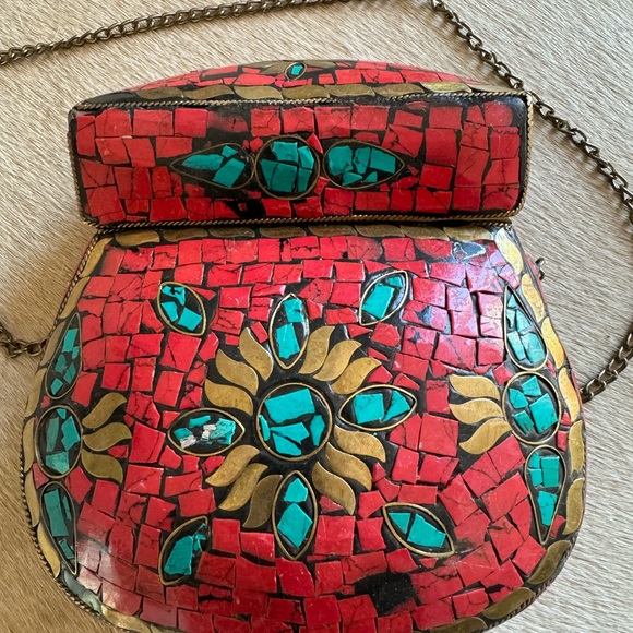 Mosaic metal bag- sizzzle - Picture 6 of 9